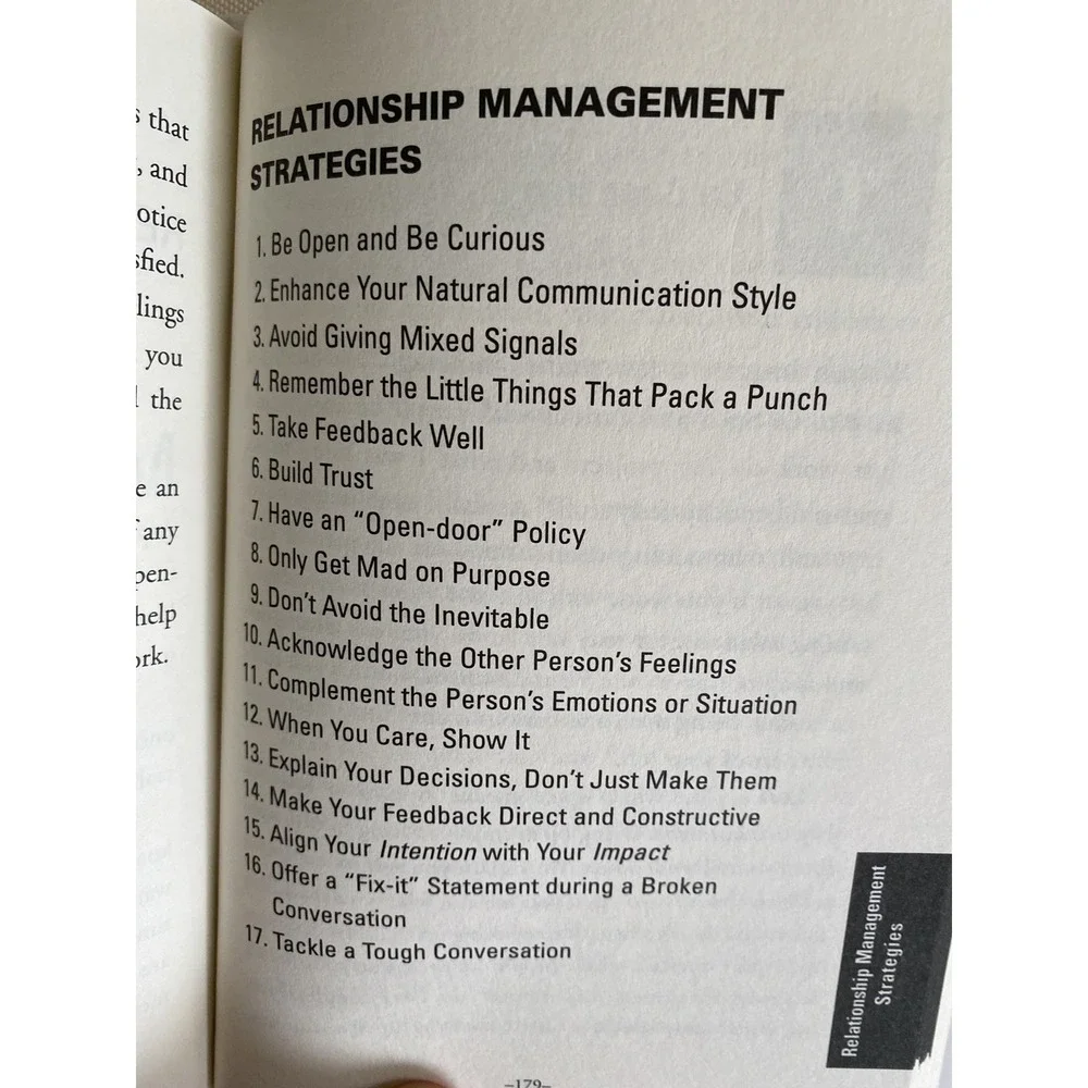 N/A emotional intelligence